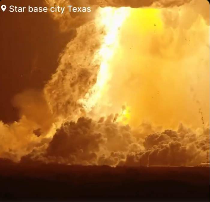 nava spatiala spacex explozie