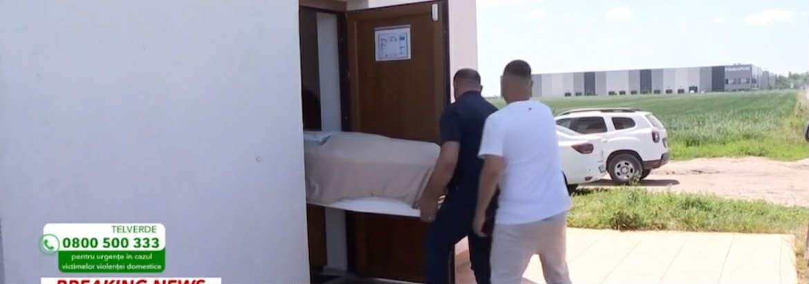 Trupul neînsuflețit al Teodorei Marcu a fost depus la capelă cu doar câteva minute în urmă. Primele imagini / FOTO
