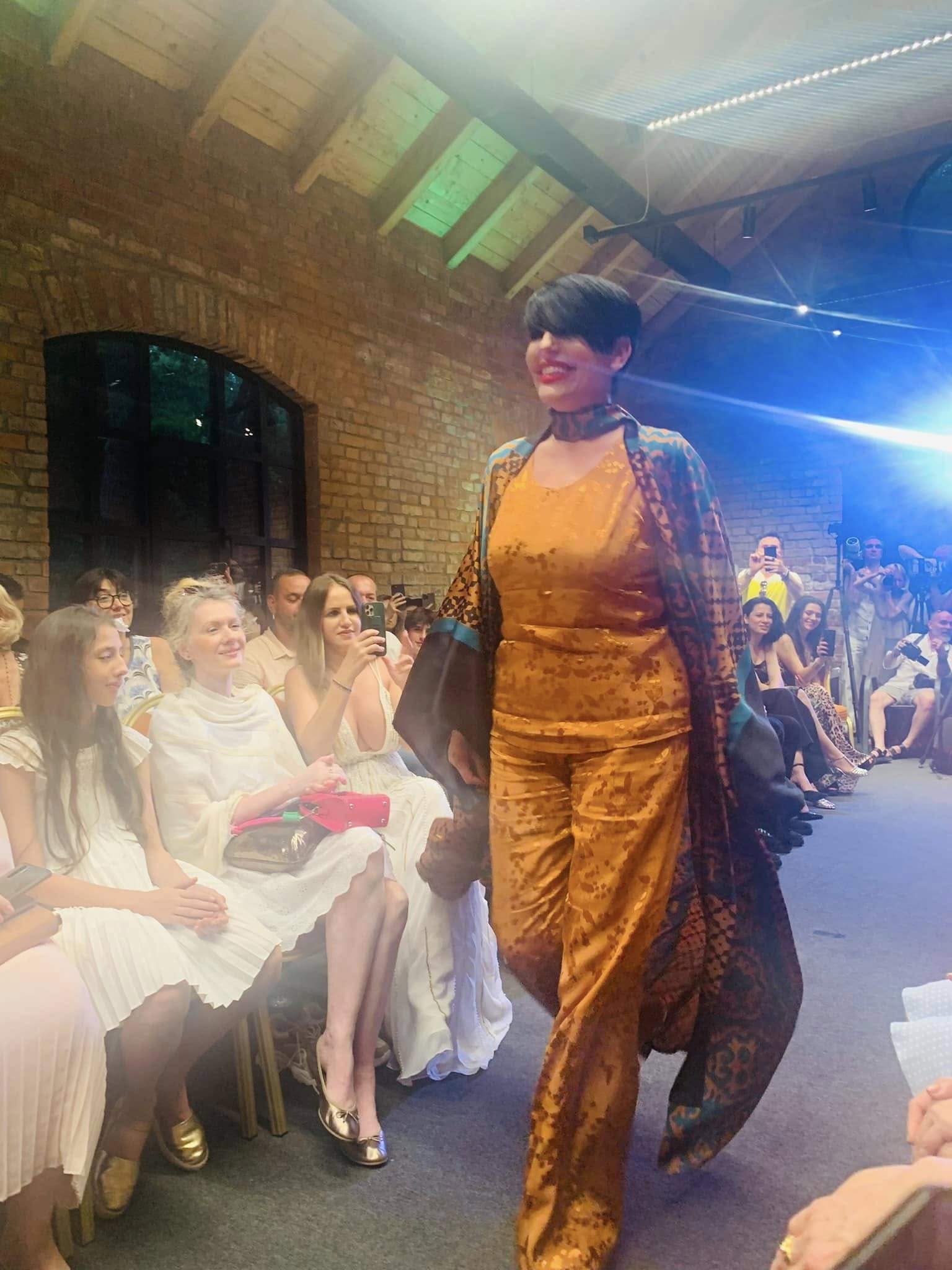 Patrizia Paglieri, prezentare de moda