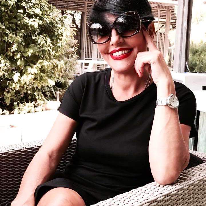Patrizia Pagieri poartă negru