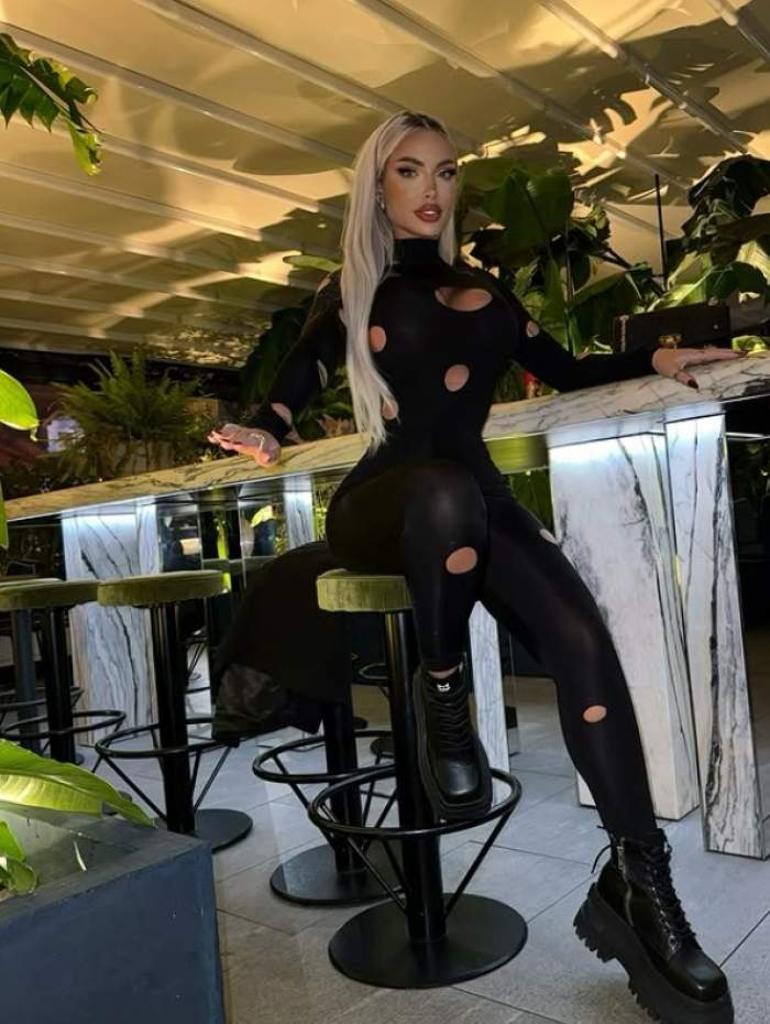 loredana chivu pe un scaun