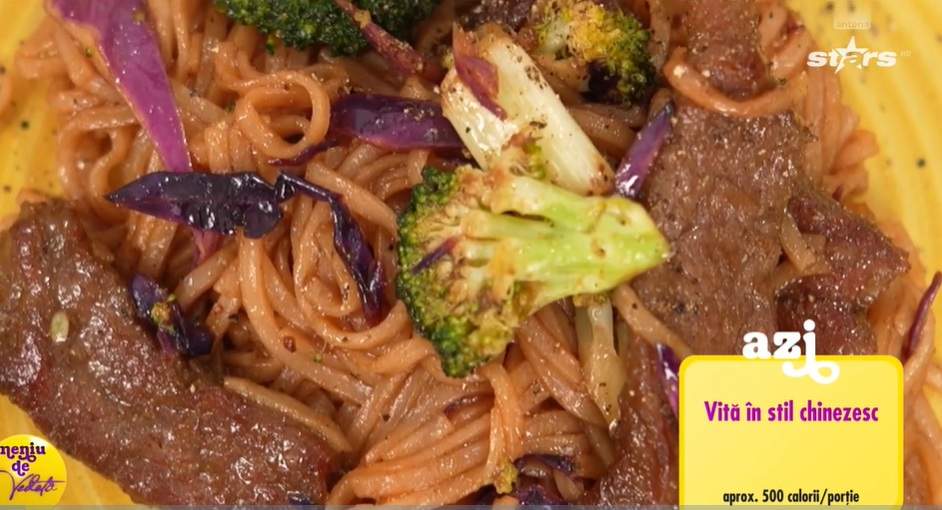 Vită în stil chinezesc după rețeta lui Chef Horia Manea. Ingredientul care nu trebuie să îți lipsească