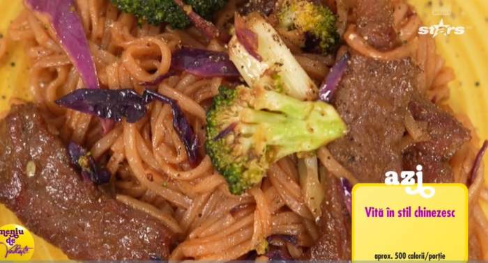 Vită în stil chinezesc după rețeta lui Chef Horia Manea. Ingredientul care nu trebuie să îți lipsească