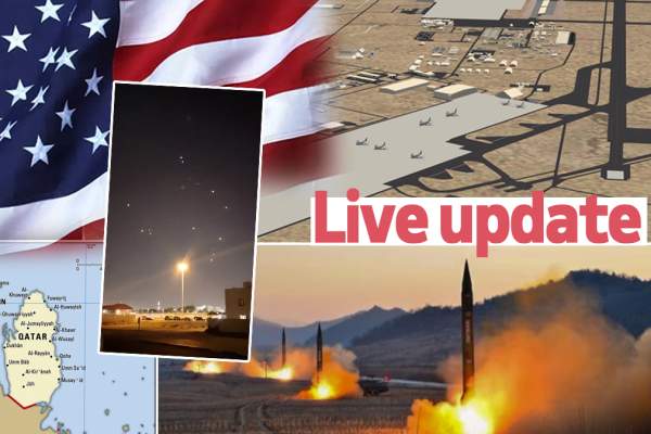 Iran a lansat șase rachete către bazele americane din Qatar! Imagini tulburătoare de la momentul atacului | VIDEO