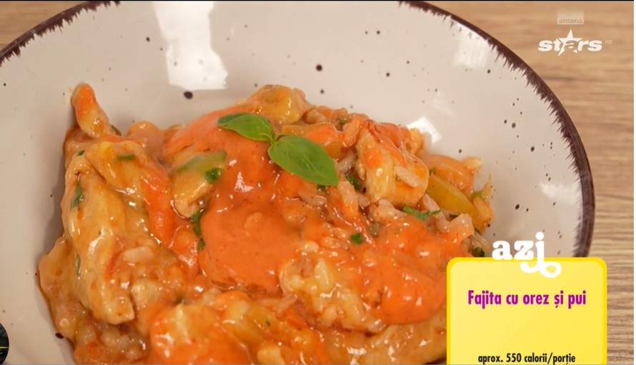 Fajita cu pui și orez după rețeta lui Chef Horia Manea. Pașii pe care să îi urmezi pentru a găti un preparat delicios