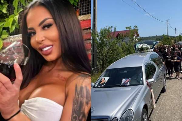 Denisa Adas, românca găsită moartă în Italia, a fost condusă pe ultimul drum! Imagini sfâșietoare | FOTO
