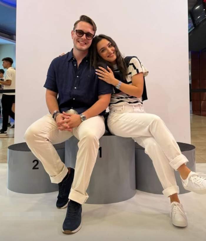 alexia si aris eram la un eveniment