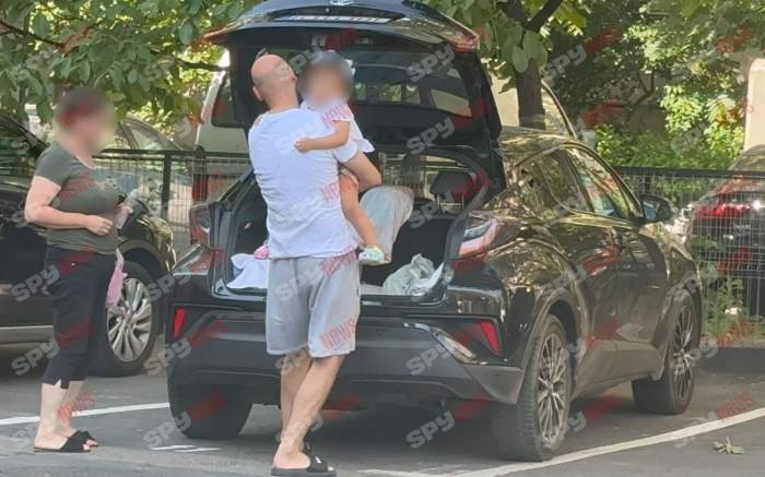 Imagini exclusive cu Alex Marcu şi fetiţa! Cine îl ajută după ce soţia lui, Teodora Marcu, a fost executată în plină stradă | VIDEO