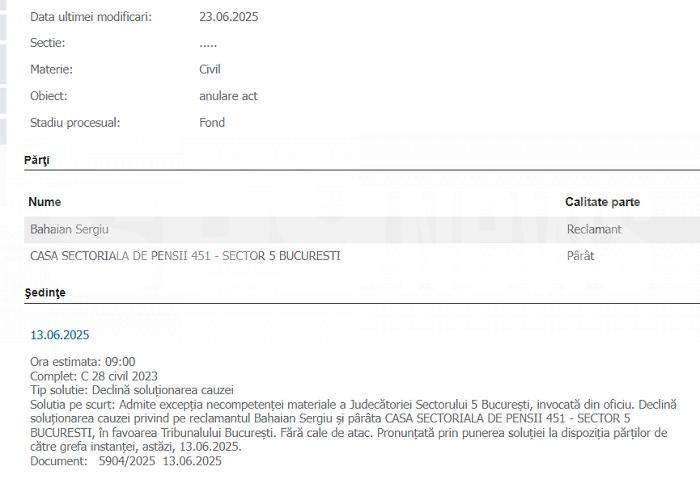 „Regizorul morții”, greu de pensionat / Sergiu Băhăian luat-o de la capăt