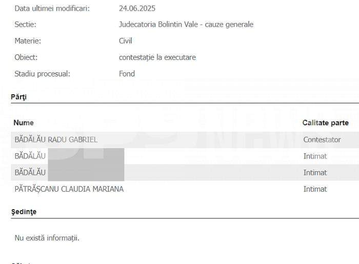 Gabi Bădălău și-a dat în judecată propriii copii! Miza: 125.000 de euro
