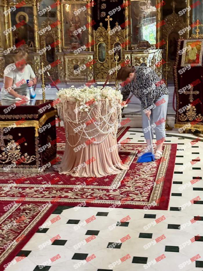 Tzancă Uraganu și Alina Marymar își botează fiica! Imagini exclusive de la cel mai opulent eveniment