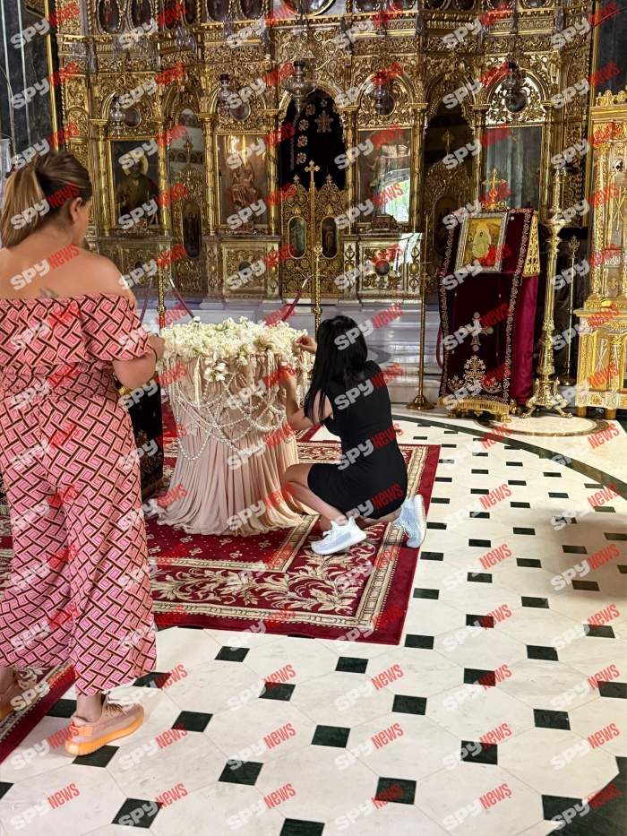 Tzancă Uraganu și Alina Marymar își botează fiica! Imagini exclusive de la cel mai opulent eveniment