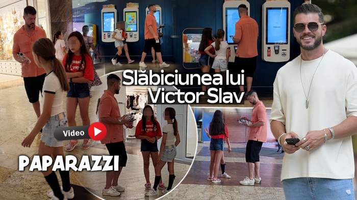 Victor Slav stă drepţi atunci când fiica lui porunceşte! Sofia şi-a scos pietena la mall şi a avut însoţitor celebru / PAPARAZZI