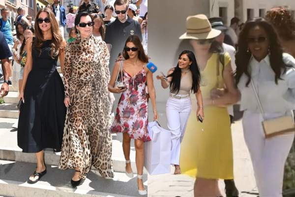 Vedetele de la Hollywood, shopping prin Veneția, înainte de nunta lui Jeff Bezos cu Lauren Sánchez. Imagini cu starurile internaționale | FOTO