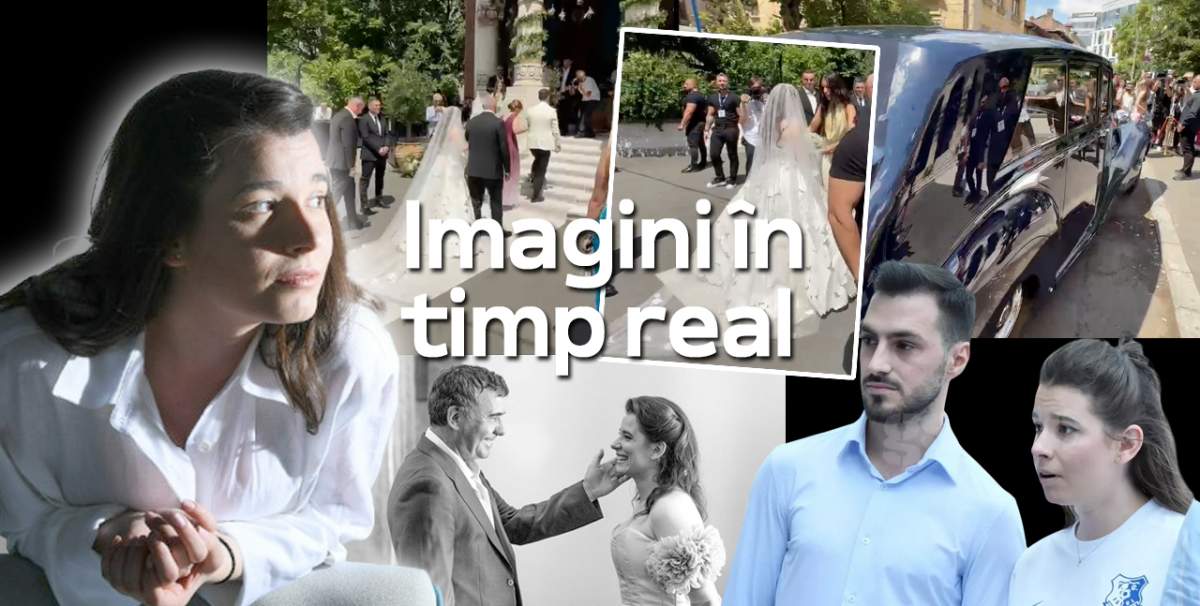 Fiica lui Gheorghe Hagi, Kira, se căsătorește astăzi cu iubitul ei! Imagini exclusive de la nuntă
