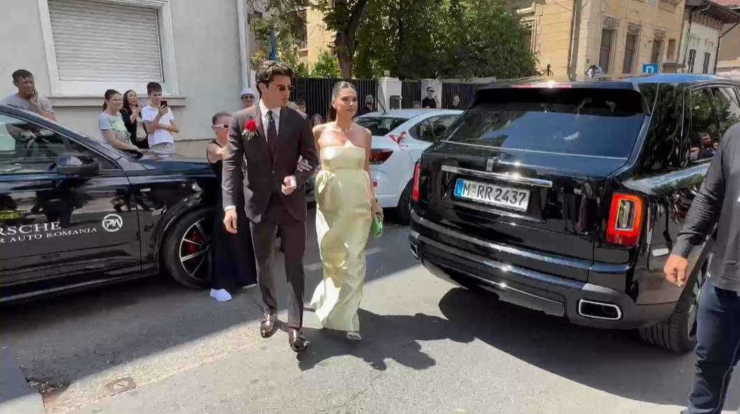 Fiica lui Gheorghe Hagi, Kira, se căsătorește astăzi cu iubitul ei! Imagini exclusive de la nuntă