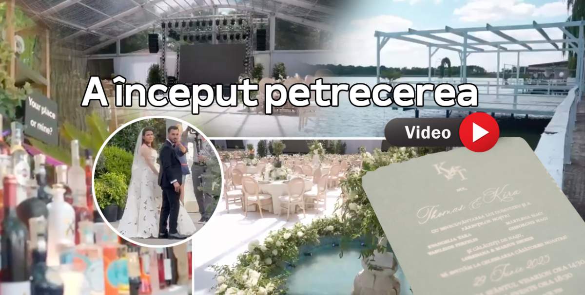 Cum arată locația nunții Kirei Hagi cu Thomas Ferfelis! Sunt așteptați 600 de invitați la marele eveniment | VIDEO