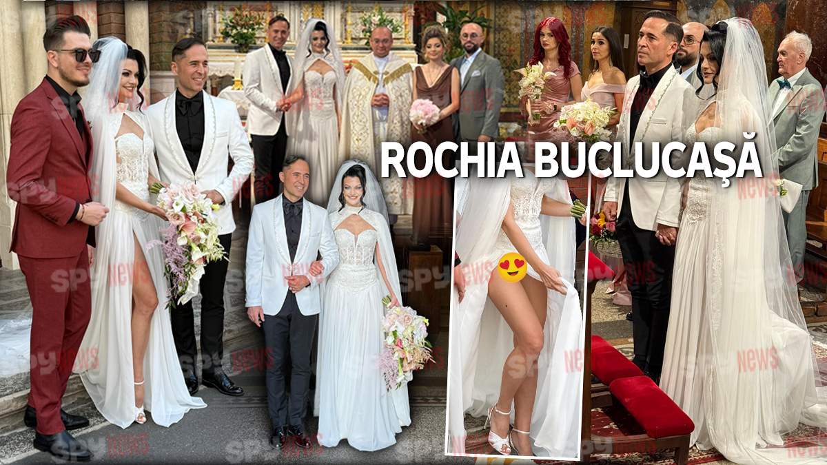 Ce surprize i-a făcut Magdalena Chihaia lui Dinu Maxer chiar la petrecerea lor de nuntă! Ce s-a întâmplat, de fapt, cu rochia ”buclucașă” care i-a jucat feste miresei. Detalii exclusive