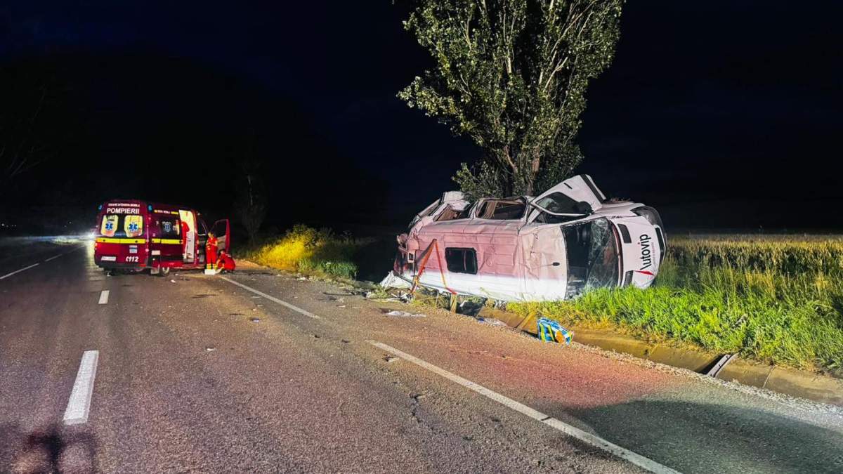 accident pe Drumul Morții E85, în Bacău
