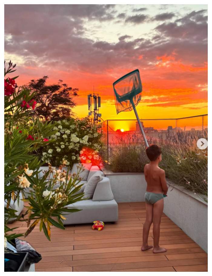 Cât de spectaculos arată terasa penthouse-ului Andreei Popescu! Imagini cu locuința vedetei | FOTO