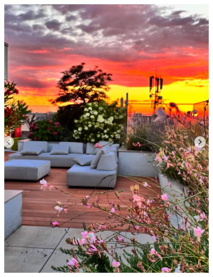 Cât de spectaculos arată terasa penthouse-ului Andreei Popescu! Imagini cu locuința vedetei | FOTO