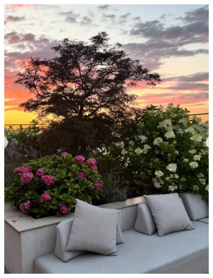 Cât de spectaculos arată terasa penthouse-ului Andreei Popescu! Imagini cu locuința vedetei | FOTO