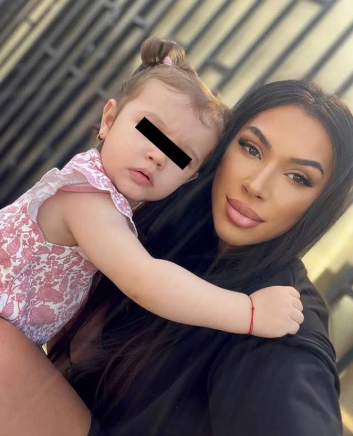 raluca pastrama si fetita ei