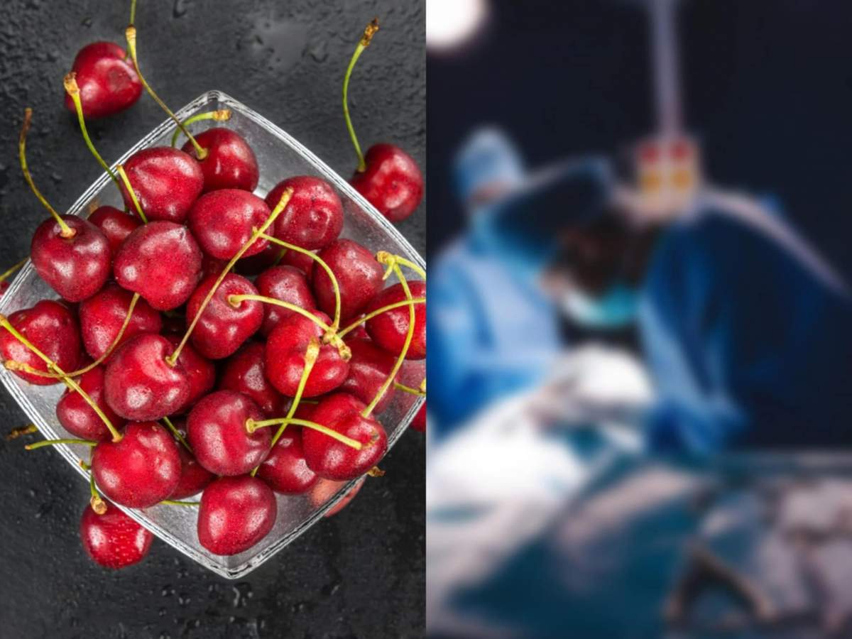 cireșe pe farfurie