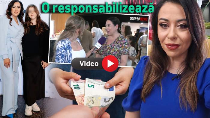 Fiica Oanei Roman își câștigă proprii bani! Isabela are job, la doar 11 ani / VIDEO