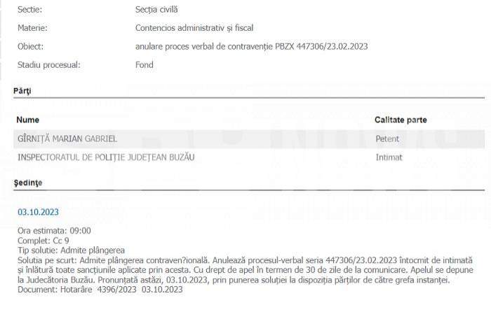 Liderul polițiștilor acuzat de sprijinirea mafiei, amendat de colegi / Află verdictul și în dosarul „Frăția”