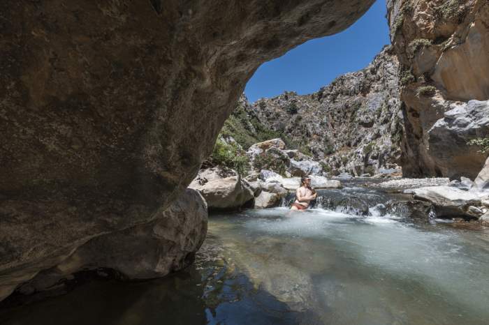 Paradisul ascuns al Greciei. Defileul spectaculos din Creta pe care turiștii încă nu l-au descoperit