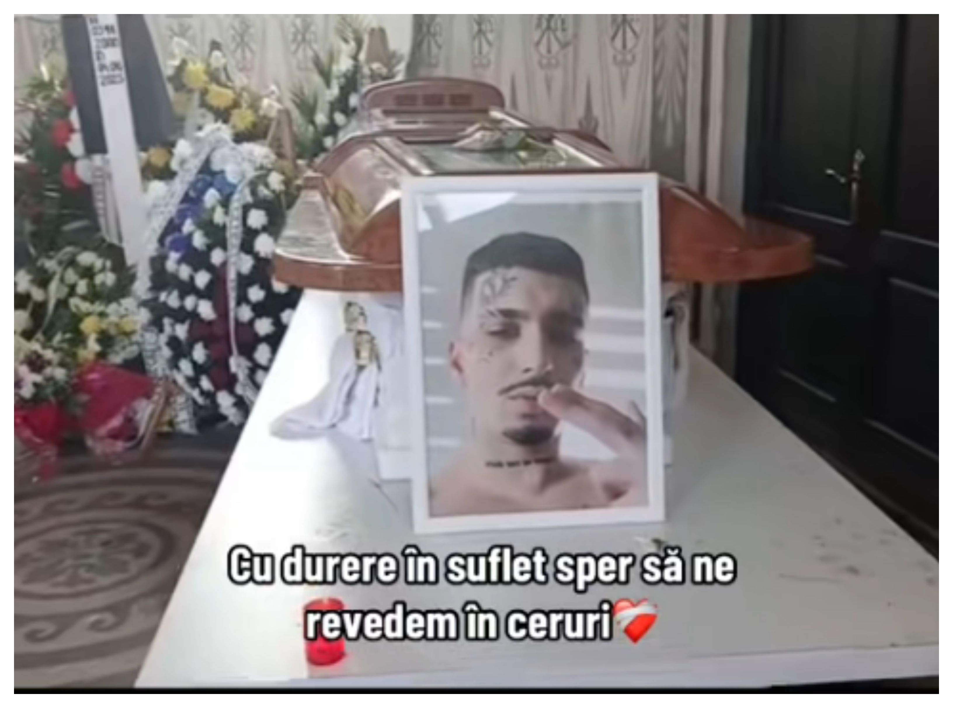 Imagini dureroase de la priveghiul lui Raul WS. Trapperul urmează să fie înmormântat: „Drum lin spre cer”