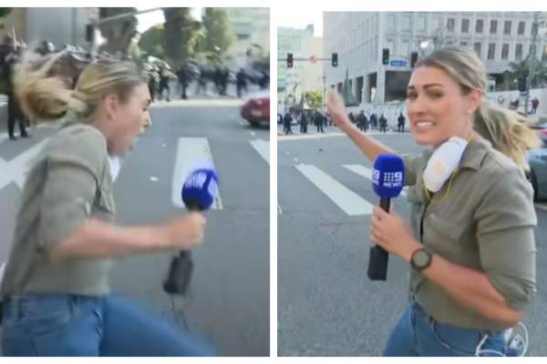 Jurnalistă, împușcată de polițiști, în timp ce transmitea în direct! Incidentul a avut loc în timpul unui protest