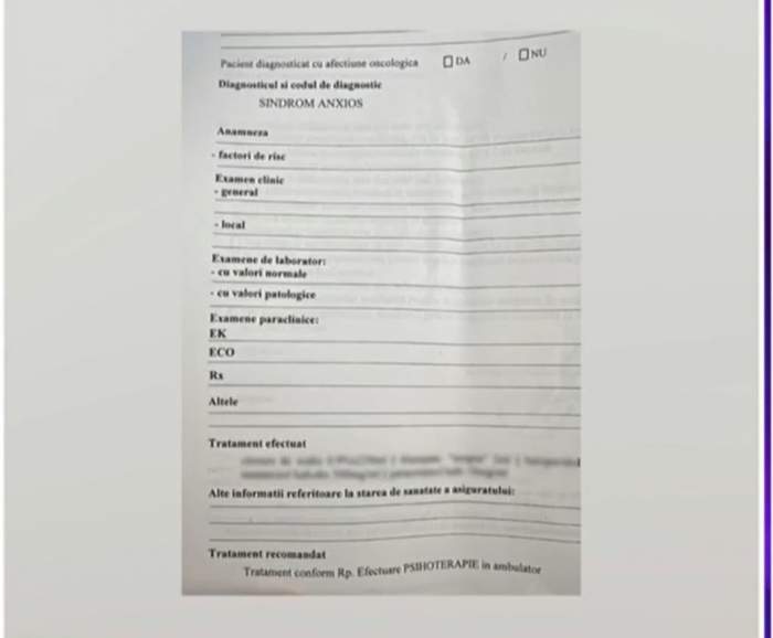 diagnosticul tinerei