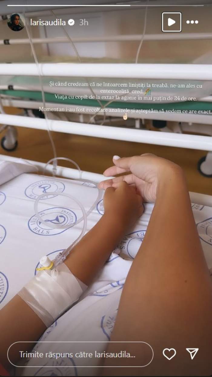 larisa udila si fiul