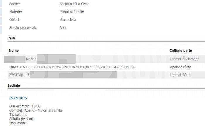 Un bucureștean s-a făcut femeie, la tribunal | Cine vrea să-l păstreze bărbat!