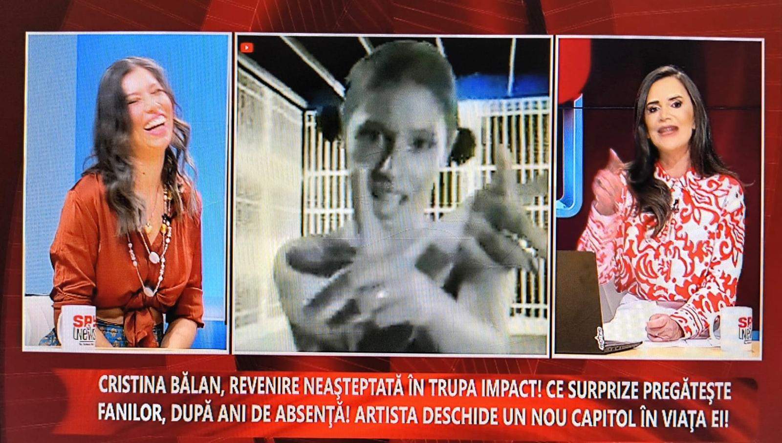 Trupa Impact revine în lumina reflectoarelor. Cristina Bălan: "Am o viață de impact"