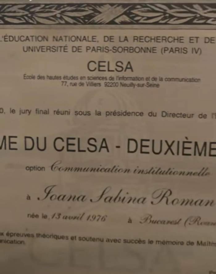 Diploma Oanei Roman