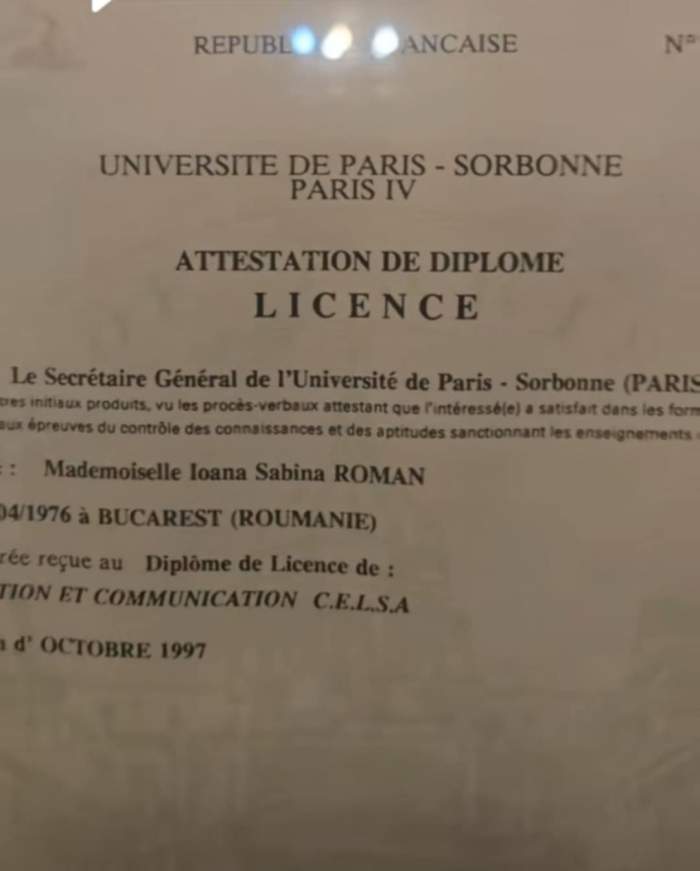 Diploma Oanei Roman