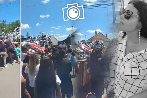Anda, tânăra din Mureș ucisă de fostul iubit, este înmormântată astăzi! Imagini tulburătoare | FOTO