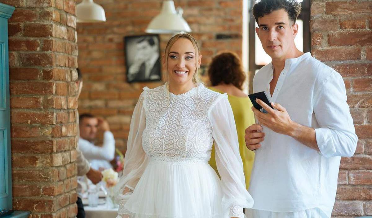 Ilona Brezoianu și soțul ei, Andrei