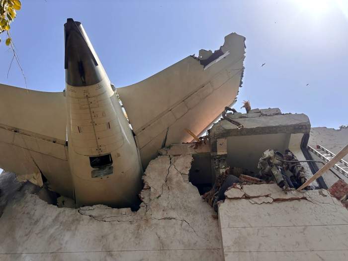 avion prăbușit în India