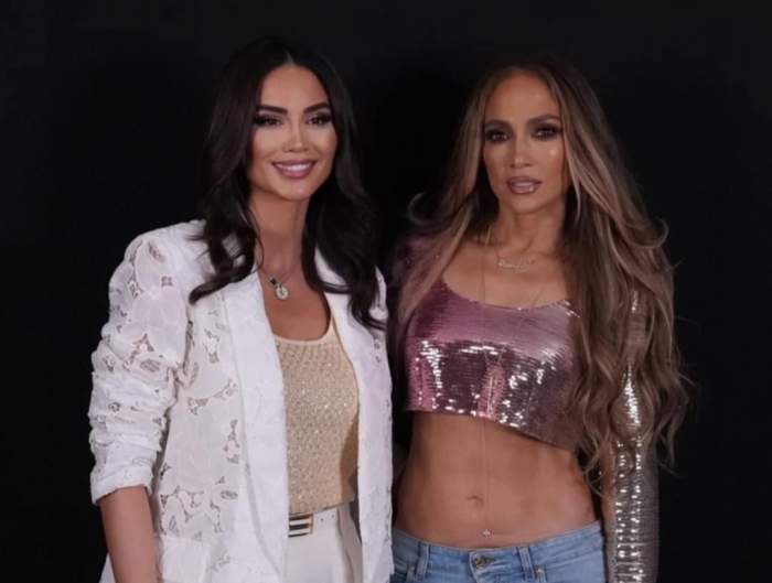 Geanina Ilieș și Jennifer Lopez