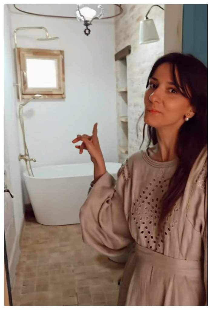 Cum arată casa Danei Rogoz din Viscri. Actrița a păstrat multe elemente tradiționale: „Asta ne bucură”