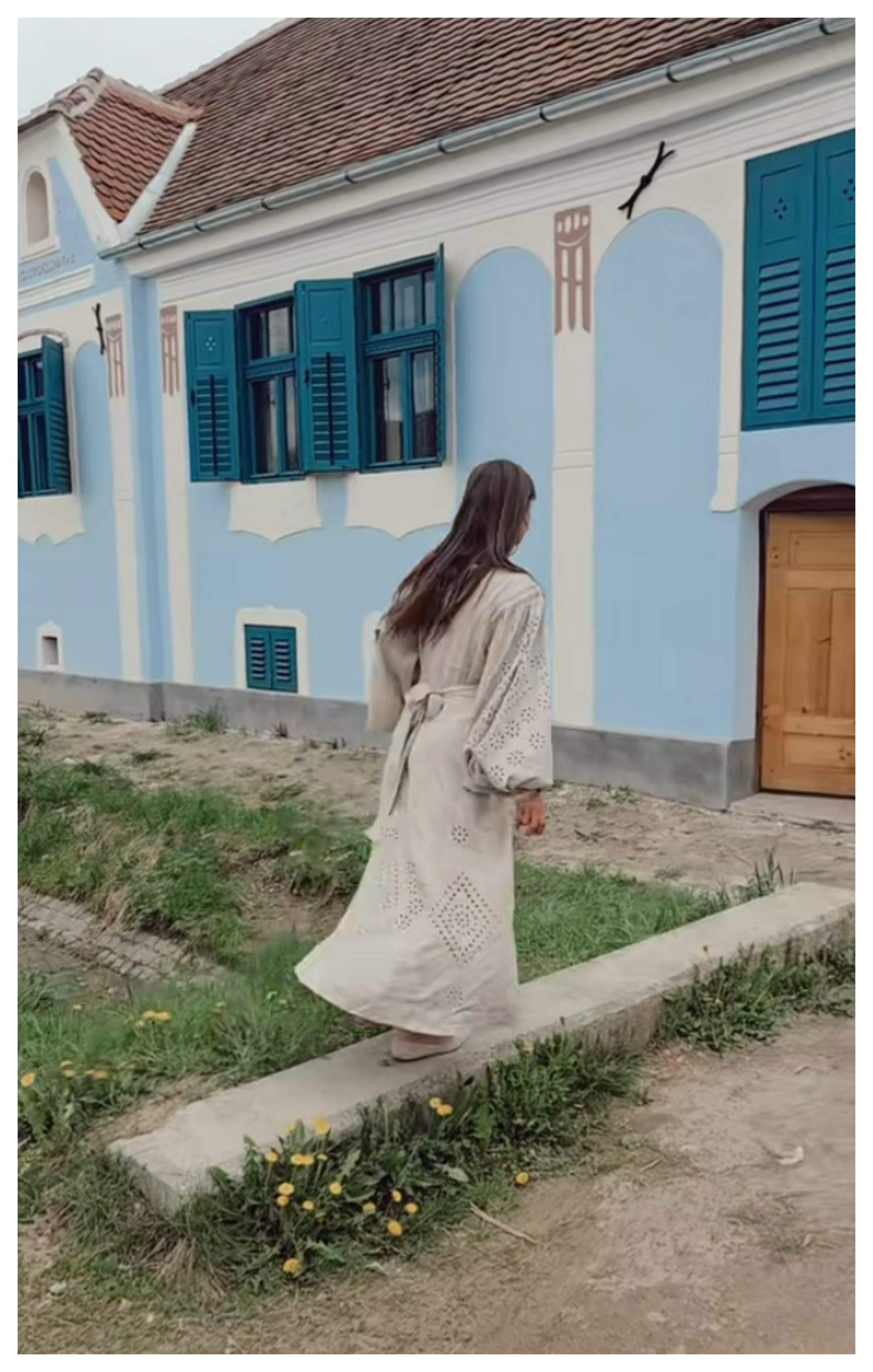 Cum arată casa Danei Rogoz din Viscri. Actrița a păstrat multe elemente tradiționale: „Asta ne bucură”