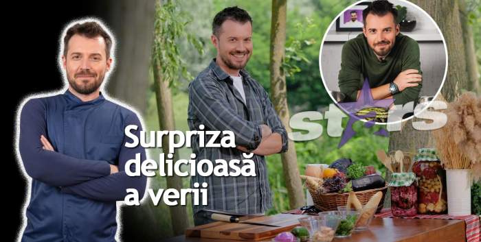 Din 21 iulie, „Meniu de vedetă – Arome de vară”: Chef Horia Manea aduce gustul verii în  natură, la Antena Stars
