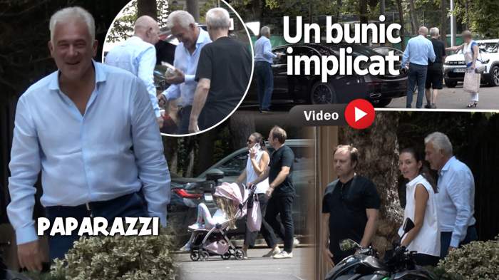 Adriean Videanu, ipostază rară! Politicianul face orice ca să își distreze nepoții | PAPARAZZI