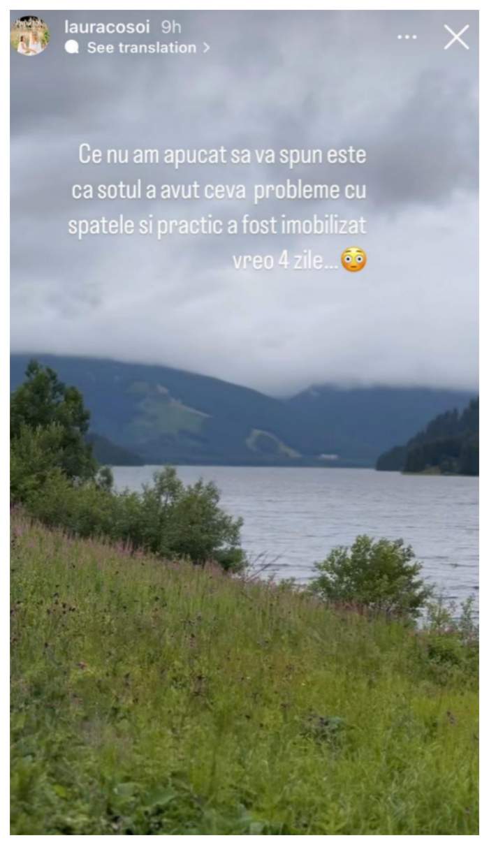 Soțul Laurei Cosoi, probleme în vacanță! Ce a pățit Cosmin Curticăpean în urmă cu puțin timp