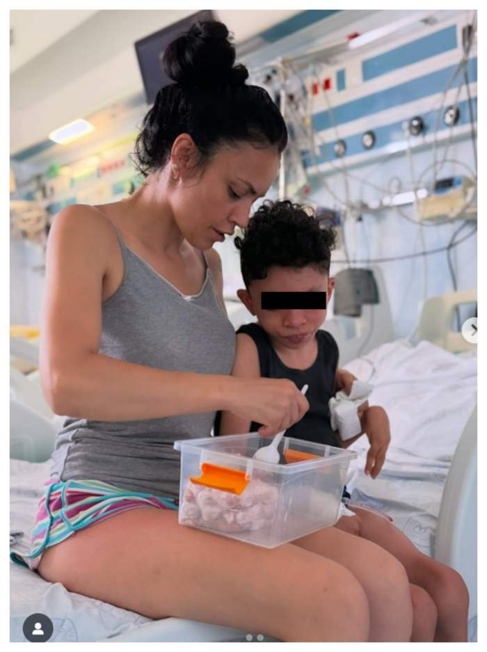 Fiul lui Kamara, probleme de sănătate. Leon este internat în spital alături de mama sa: „Erupție în toată regula”