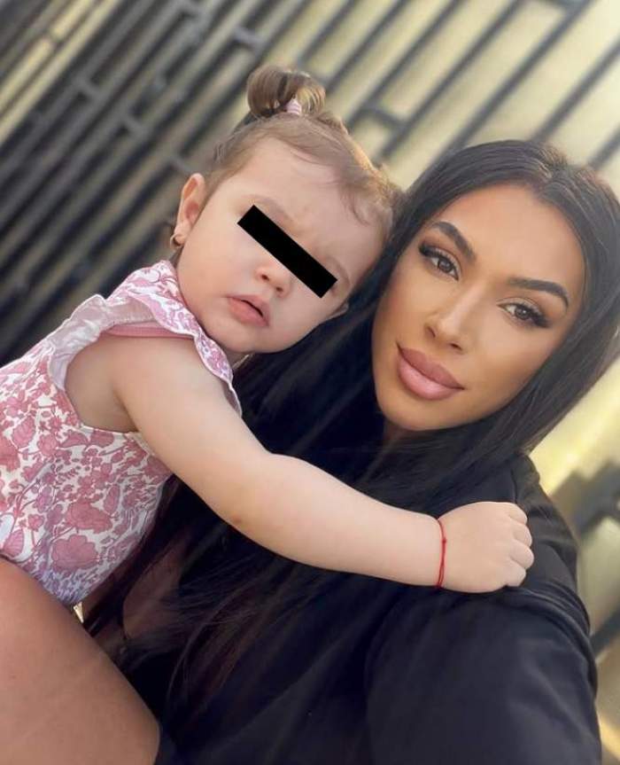 raluca pastrama si fetita ei